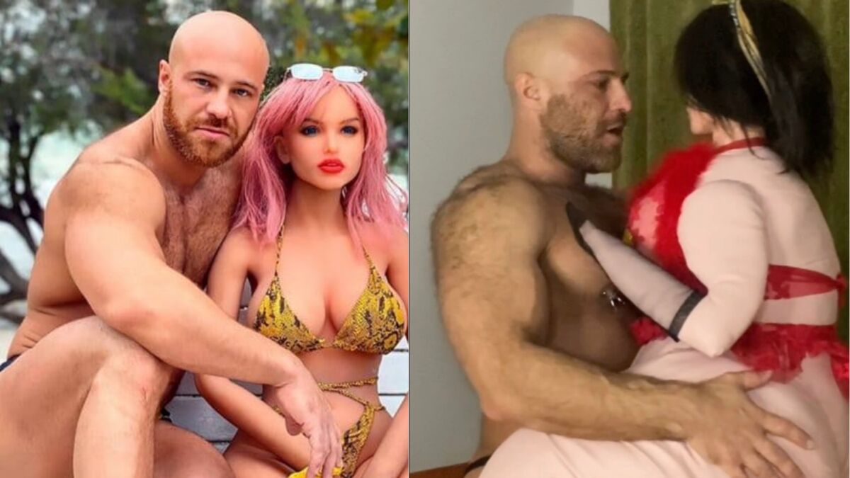 Le bodybuilder qui a épousé une poupée sexuelle vient de la perdre !