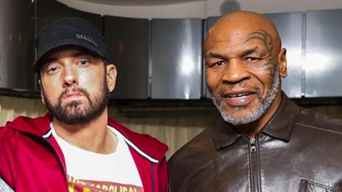 Eminem déclare son amour en direct à la légende Mike Tyson