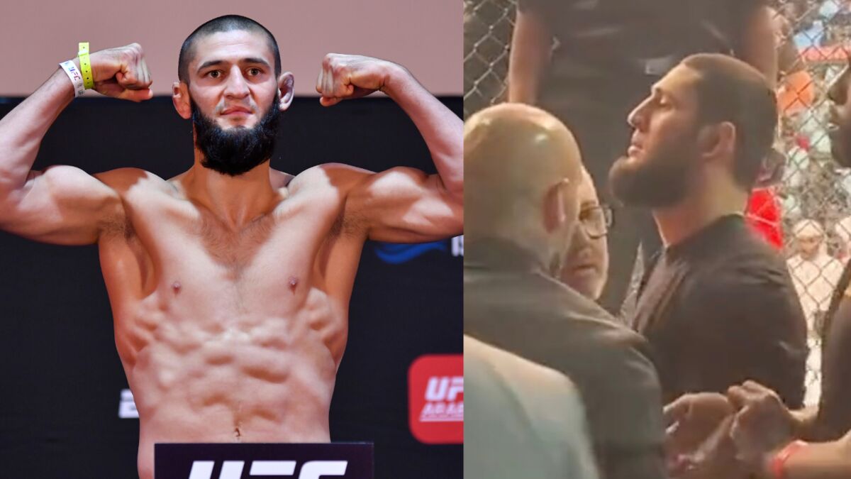 Une Bagarre éclate Entre Khamzat Chimaev Et Le Clan De Khabib Nurmagomedov à Lufc 280