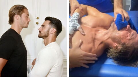 Benji Samat vs Dylan Thiry : Les cris et cris de douleur de Dylan dans les vestiaires après sa blessure (vidéo) 