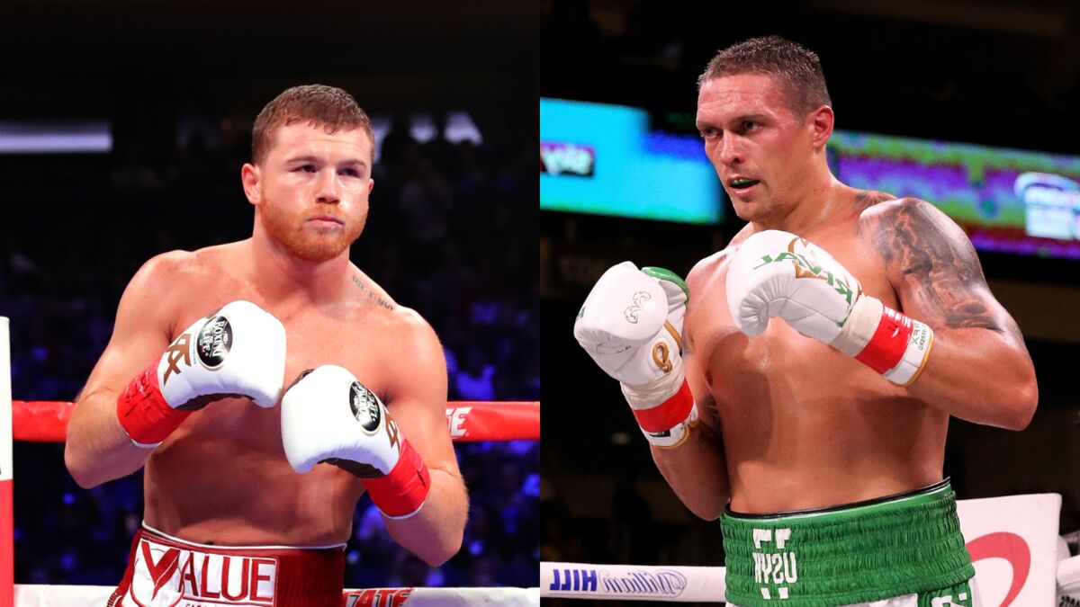 Canelo Alvarez está listo para desafiarse a sí mismo para enfrentar a Oleksandr Usyk