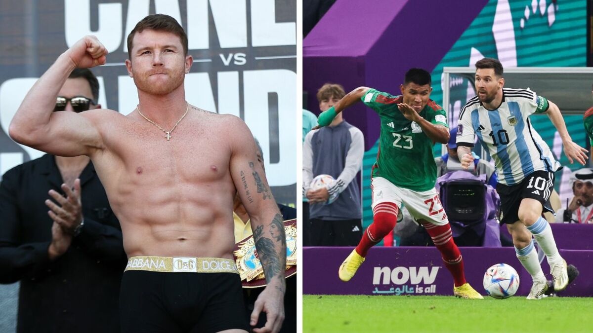 Le champion de boxe Canelo Alvarez menace Lionel Messi après son geste lors d'Argentine-Mexique