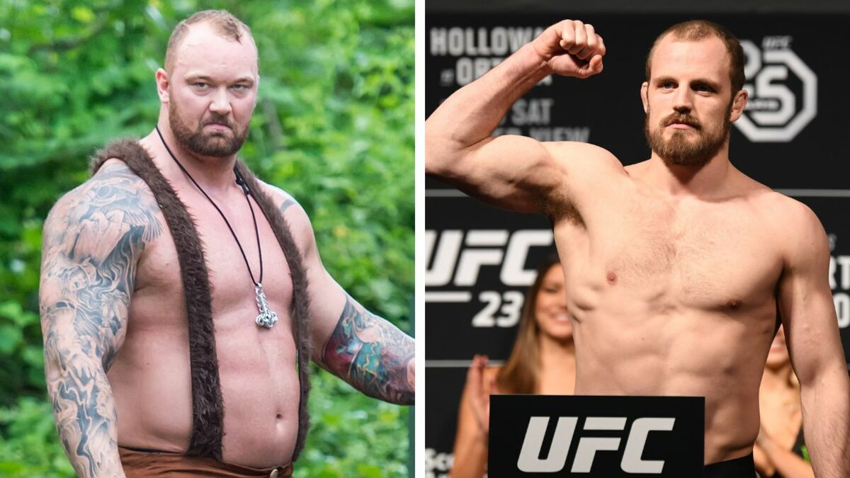 Hafthor "La Montagne" Bjornsson affronte un combattant UFC 75 kilos plus léger, ça finit mal (VIDEO)
