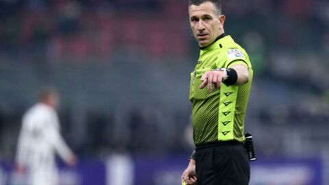 Cette photo de l'arbitre d'Inter Milan-Juventus pourrait lui coûter cher après une décision litigieuse