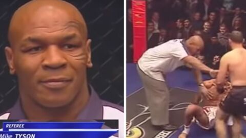 Le jour où Mike Tyson a arbitré un combat de MMA