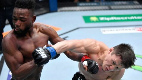 UFC : le combattant Manel Kape réalise 1 énorme KO et célèbre sa victoire comme Cristiano Ronaldo 