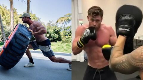 Chris Hemsworth : l'acteur partage des vidéos de son entraînement de malade pour Thor Love and Thunder