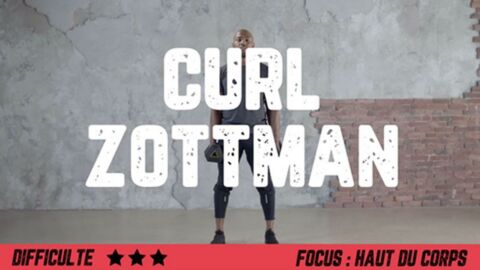 Curl Zottman : exercice de musculation des biceps