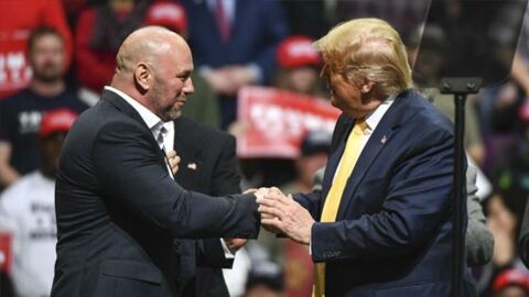 Le Président de l'UFC, Dana White, soutient corps et âme Donald Trump