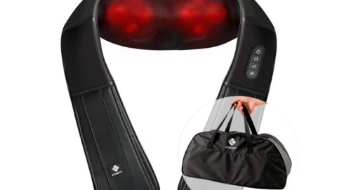 Solde Amazon : masseur épaules, cou et cervicales en mode shiatsu à prix cassé