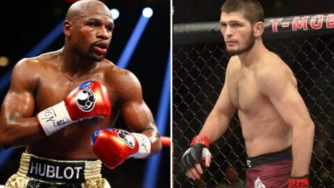 UFC : Khabib Nurmagomedov a envoyé un message à un autre invaincu, Floyd Mayweather