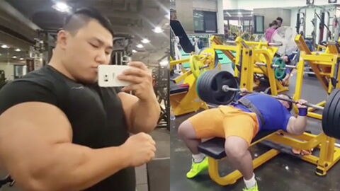 Je-yong Ha, champion de bras de fer et Hulk coréen