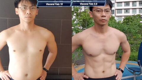 Cet homme s'est transformé en 30 jours grâce à l'entraînement de One Punch Man