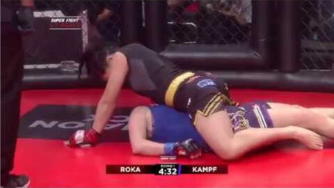 MMA : Le combat de la Super Fight League en Inde entre Hannah Kampf et Asha Roka a failli tourner au drame