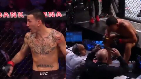 UFC 231 : Entre deux rounds, Max Holloway a prévenu Joe Rogan que le combat allait se terminer