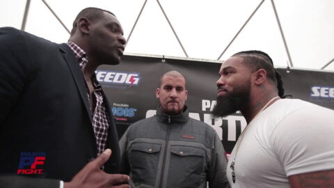 Le combat entre Patrice Quarteron et James Wilson s'est fini au bout de 30 secondes !