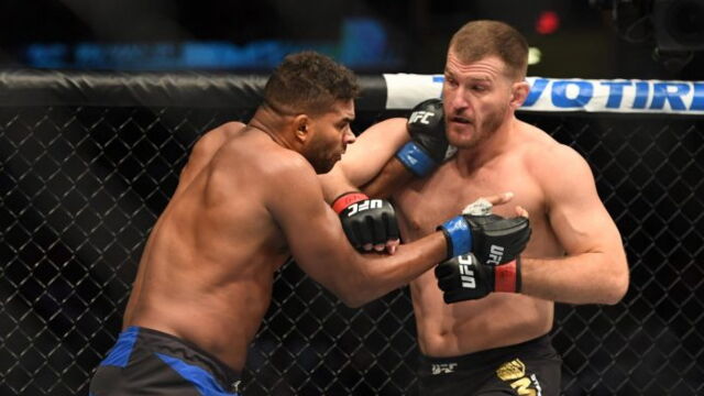 Stipe Miocic conserve son titre mondial face à Alistair Overeem dans un combat de vraies brutes