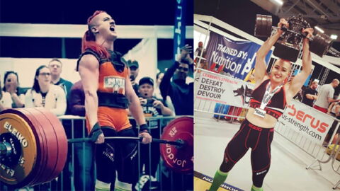 La strongwoman Rhianon Lovelace bat un record du monde de deadlift en soulevant un poids effrayant