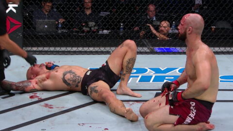UFC Moncton : Anthony Smith s'impose par soumission contre Volkan Oezdemir dans le 3ème round