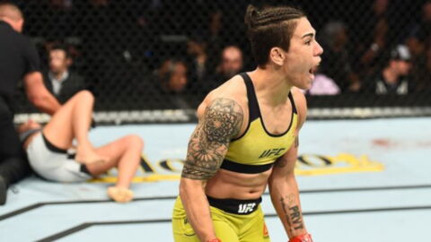 UFC 228 : Jessica Andra passe le plus gros finish de l'Histoire du MMA féminin à Karolina Kowalkiewicz