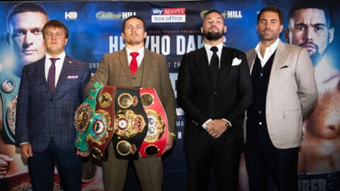 Boxe : Tony Bellew défie la montagne Oleksandr Usyk ce week-end à la Manchester Arena