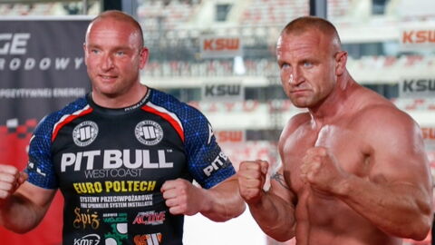 MMA : Mariusz Pudzianowski affronte Tyberiusz Kowalczyk dans un combat de brutes