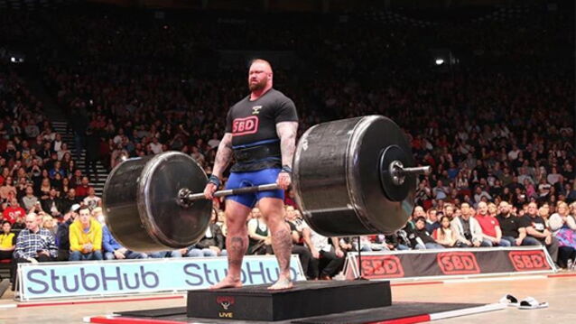 La Montagne a encore écrasé la concurrence et remporte les Europe's Strongest Man