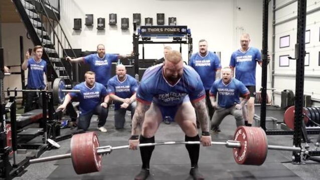La Montagne tout proche d'un nouveau record en deadlift !