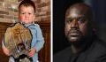 Hasbulla, alias "Mini-Khabib", rencontre Shaquille O'Neal et lui envoie une droite