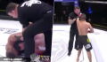 MMA : Fou de rage, un combattant refuse de lâcher sa soumission puis s'en prend à l'arbitre