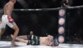 MMA : le KO sur un coup de pied retourné incroyable d'un combattant 2 secondes après le début du round