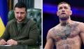 Le président ukrainien Volodymyr Zelensky s'en prend à Conor McGregor, superstar de l'UFC