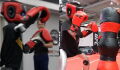 Des robots affrontent des combattants de MMA en Chine