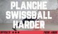 Planche Swissball Harder : exercice poussé avec l'accessoire
