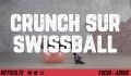 Musculation des abdos : crunch sur swiss ball
