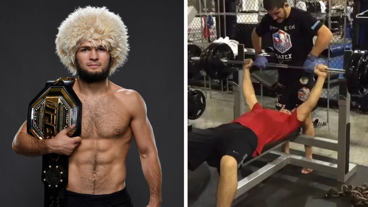 UFC - Khabib Nurmagomedov dévoile le poids maximal qu'il peut soulever ...