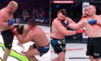Sergei Kharitonov met un énorme KO à Matt Mitrione à cause... de son protège dents ! (VIDÉO)