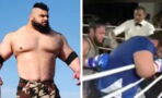 Le "Hulk Iranien", 175 kilos, se fait mettre KO en quelques secondes pour son 1er combat de boxe