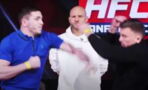 MMA : une conférence de presse dégénère et finit en combat de catch en Russie (VIDEO)