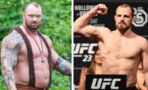 Hafthor "La Montagne" Bjornsson affronte un combattant UFC 75 kilos plus léger, ça finit mal