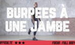 Burpees à une jambe : voici les bons mouvements à suivre pour une séance full cardio