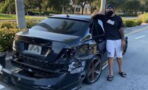 UFC : Mike Perry crash totalement sa Mercedes (PHOTOS)