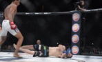MMA : le KO sur un coup de pied retourné incroyable d'un combattant 2 secondes après le début du round