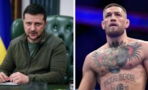Le président ukrainien Volodymyr Zelensky s'en prend à Conor McGregor, superstar de l'UFC