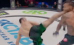 Un combattant de MMA signe un somptueux KO en 3 minutes sur un coup de pied retourné