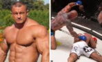 L'Homme le plus fort du Monde subit un méchant KO en combat de MMA (VIDEO)