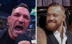 Michael Chandler défie Conor McGregor en direct lors d'un show de la WWE