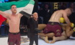 "Free Palestine", un combattant de MMA provoque son adversaire israélien en plein combat