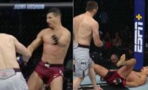 Le Français Nordine Taleb prend un violent "One Punch" KO contre Muslim Salikhov (VIDÉO)