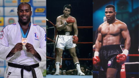 Teddy Riner/Mohamed Ali/Mike Tyson